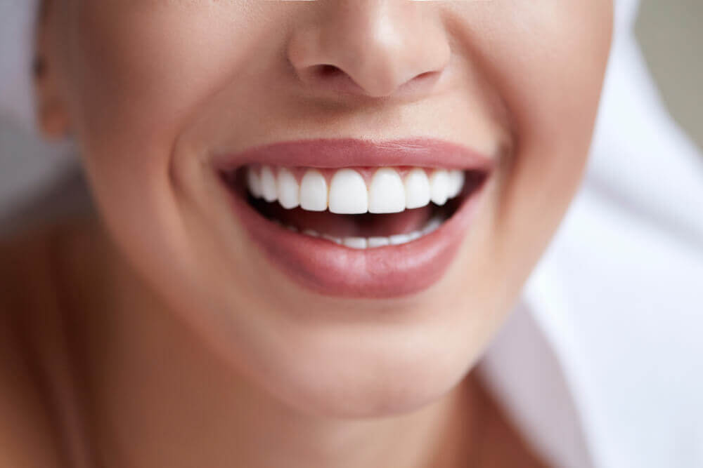 Close-up of a smiling woman