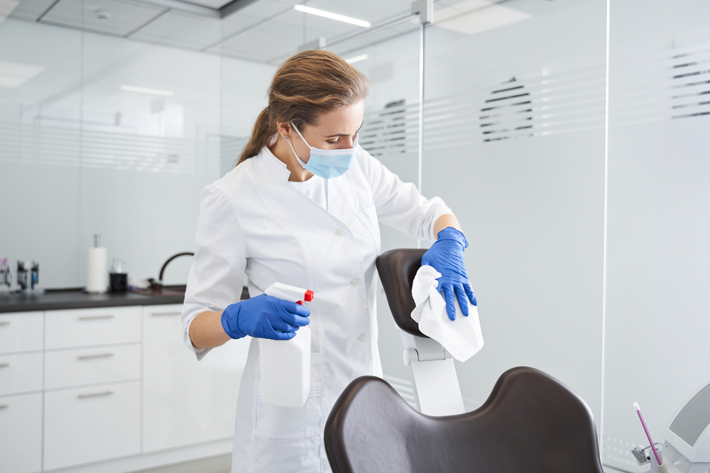 cleaning disinfection sterilization dental clinic
